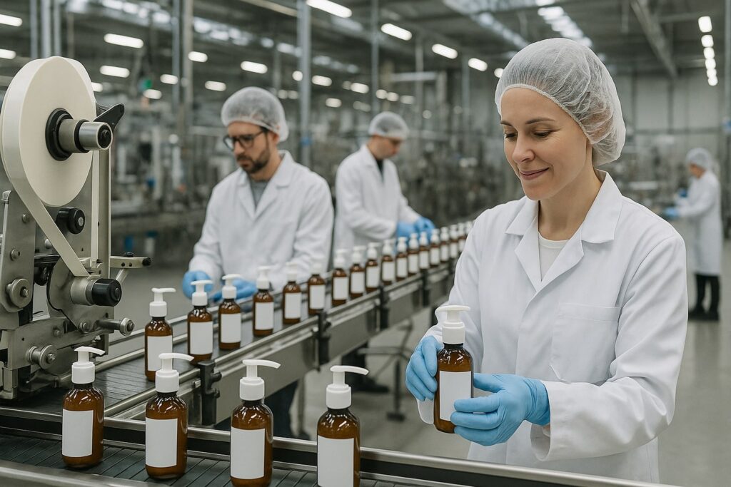 Skin care product factory